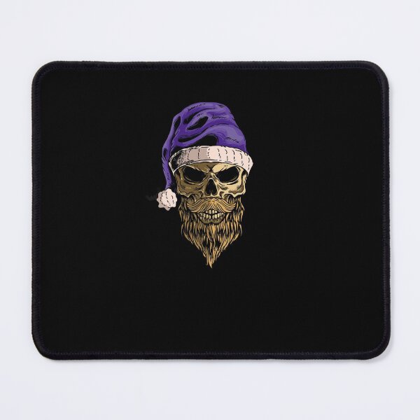 Item preview, Skull head with santa’s hat designed and sold by Bayusrwd10.