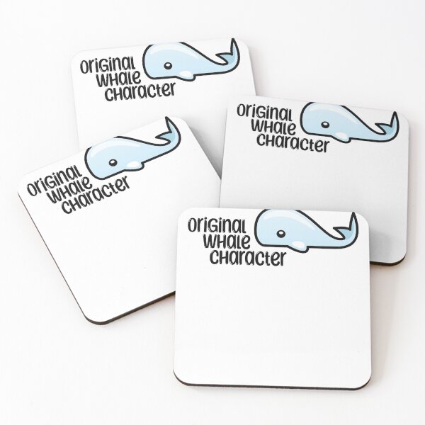 Item preview, original whale character designed and sold by BLACKEARTHMO.