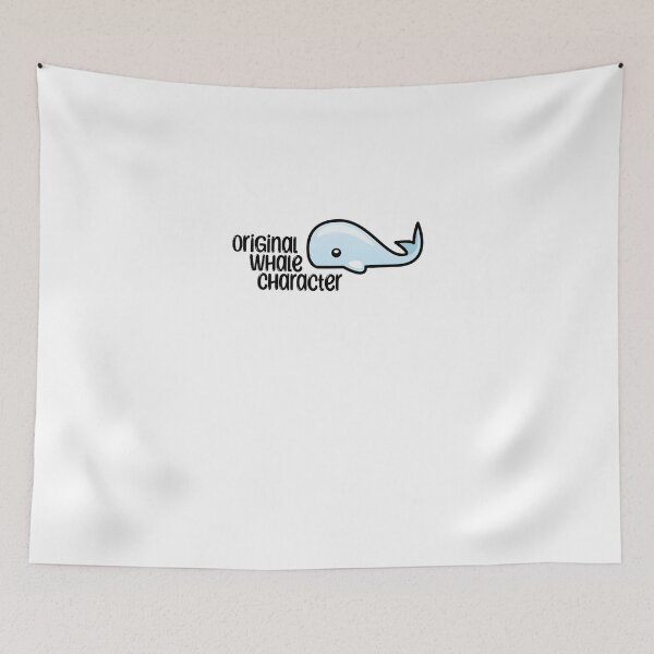 Item preview, original whale character designed and sold by BLACKEARTHMO.