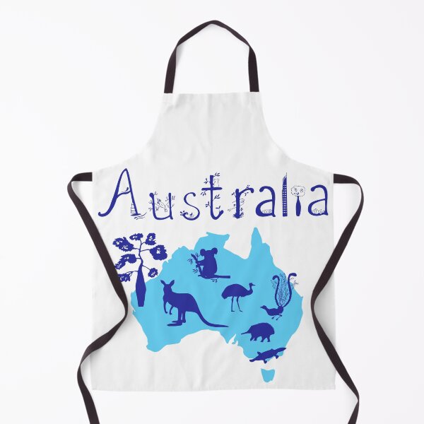 Item preview, Australia word. continent and animals. designed and sold by irisman.