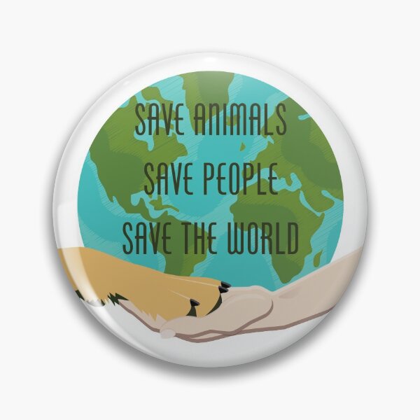 Item preview, Save Animals.Save People.Save the World.  designed and sold by introVETed.