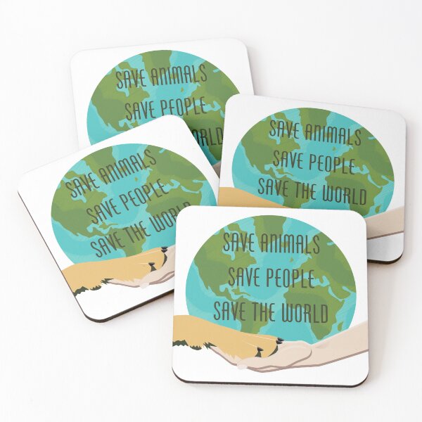 Item preview, Save Animals.Save People.Save the World.  designed and sold by introVETed.