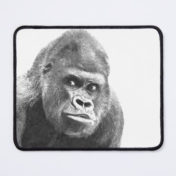 Item preview, Black and White Gorilla designed and sold by Alemi.
