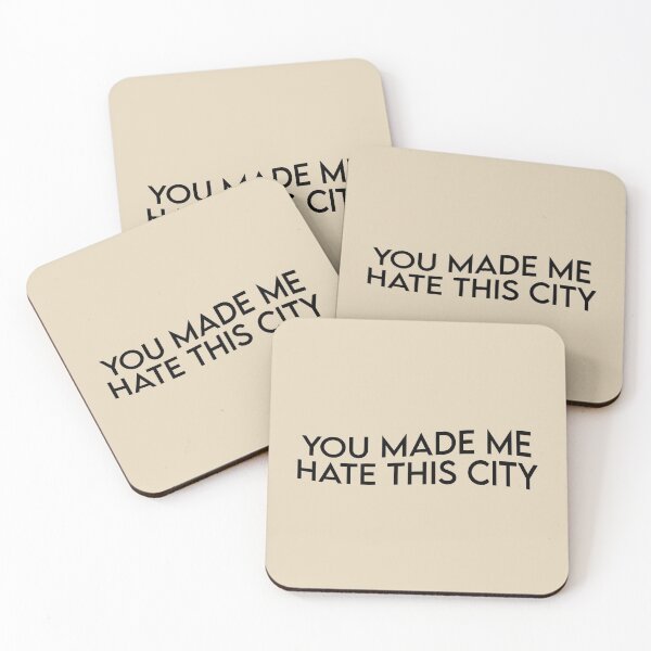 Item preview, YOU MADE ME HATE THIS CITY designed and sold by Designed By Rachel.