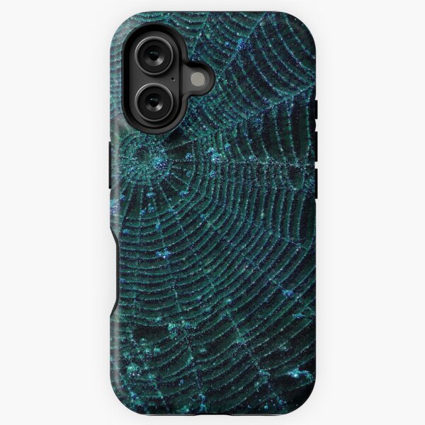 Item preview, Cobwebs Pattern - Blue Spider Web designed and sold by Xarah.