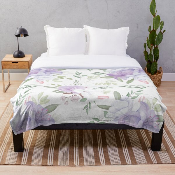 Aperçu de l'œuvre Motif floral aquarelle créée et vendue par Marie Young.