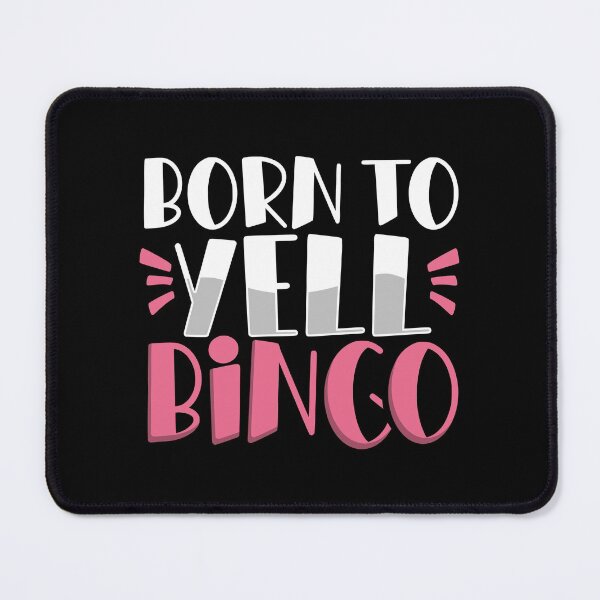Item preview, Born to Yell Bingo designed and sold by ComfyRebel.
