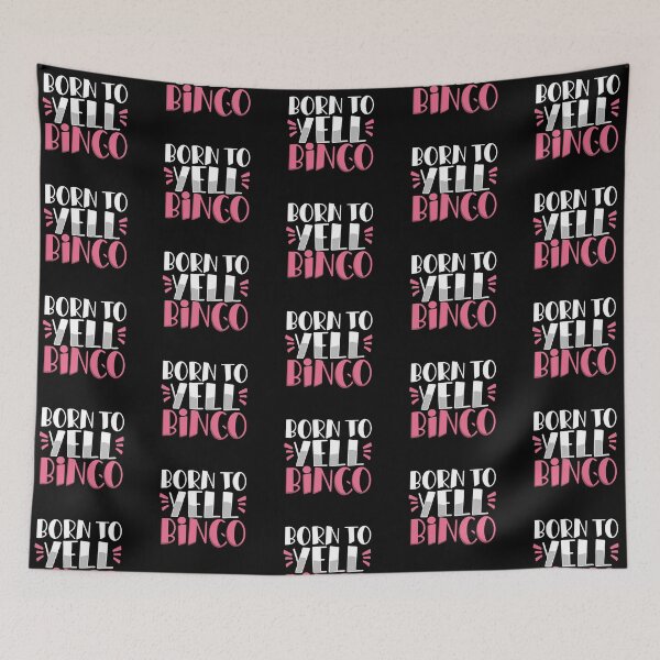 Item preview, Born to Yell Bingo designed and sold by ComfyRebel.