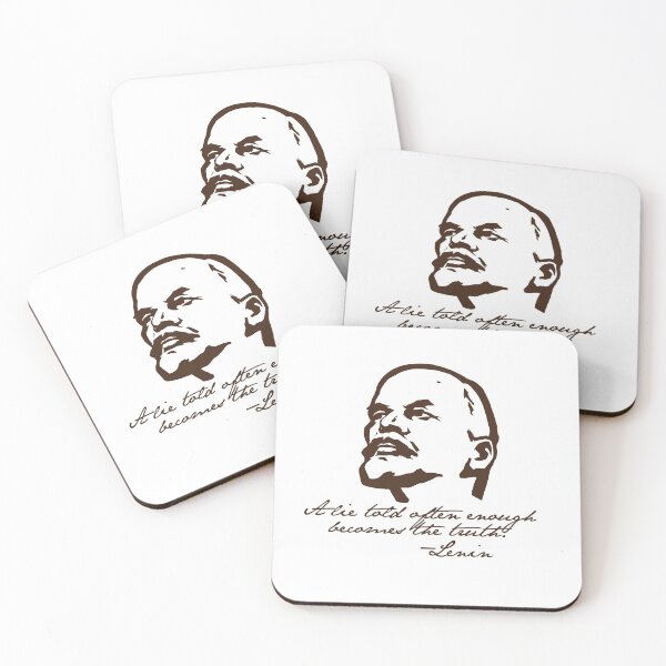 Item preview, Lenin: A Lie Told Often Enough...2 designed and sold by ArtofDissent.
