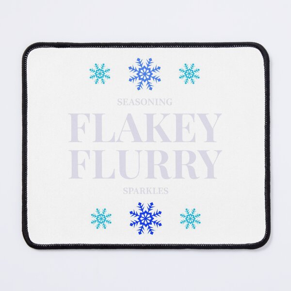 Item preview, Flakey Flurry White designed and sold by AndPeace702.