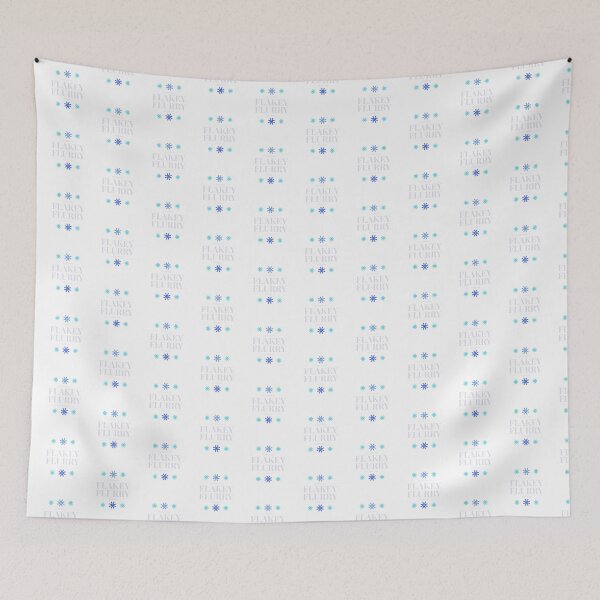 Item preview, Flakey Flurry White designed and sold by AndPeace702.