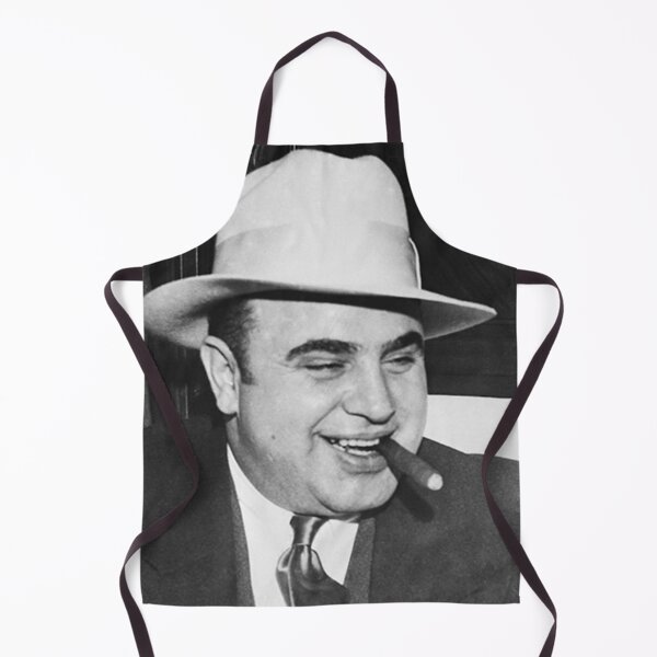 Item preview, Al Capone with cigar in mouth (B&W) designed and sold by gameshowfan2001.