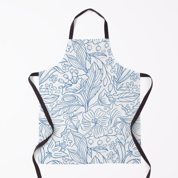 Item preview, Blue Flower Pattern, Mural Alja Horvat Art Work designed and sold by sucinatsangg.