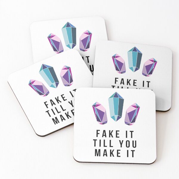 Item preview, Fake It Till You Make It designed and sold by MYNTLYF.