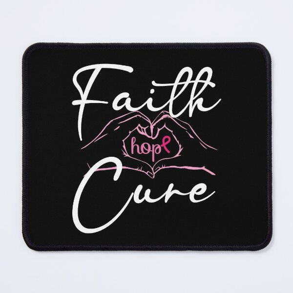 Item preview, Faith Hope Cure | In October We Wear Pink | Nobody Fights Alone designed and sold by DigitalGemShop.