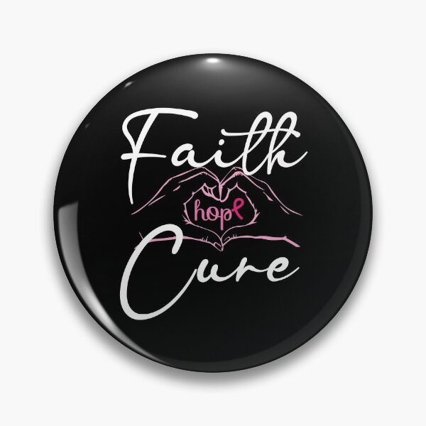 Item preview, Faith Hope Cure | In October We Wear Pink | Nobody Fights Alone designed and sold by DigitalGemShop.