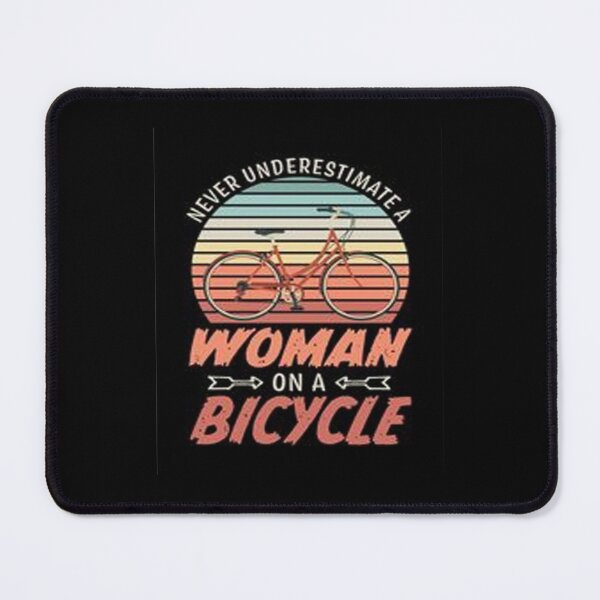 Item preview, Woman on Bicycle Funny designed and sold by Animoxz3.