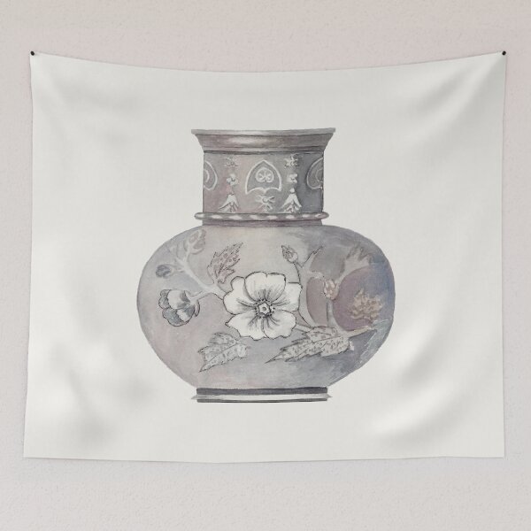 Item preview, Beautiful antique art pewter spoon holder designed and sold by leadwithart.
