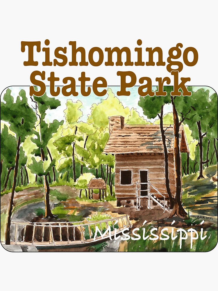 "Tishomingo State Park, Mississippi" Sticker for Sale by