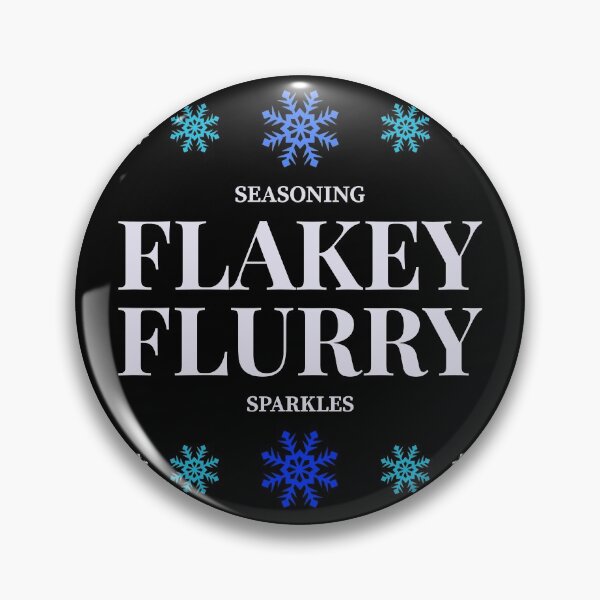 Artikelvorschau, Flakey Flurry Schwarz entworfen und verkauft von AndPeace702.