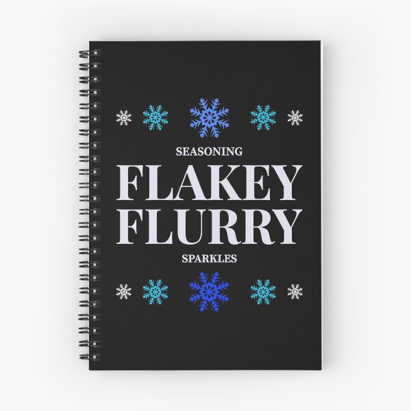 Item preview, Flakey Flurry Black designed and sold by AndPeace702.