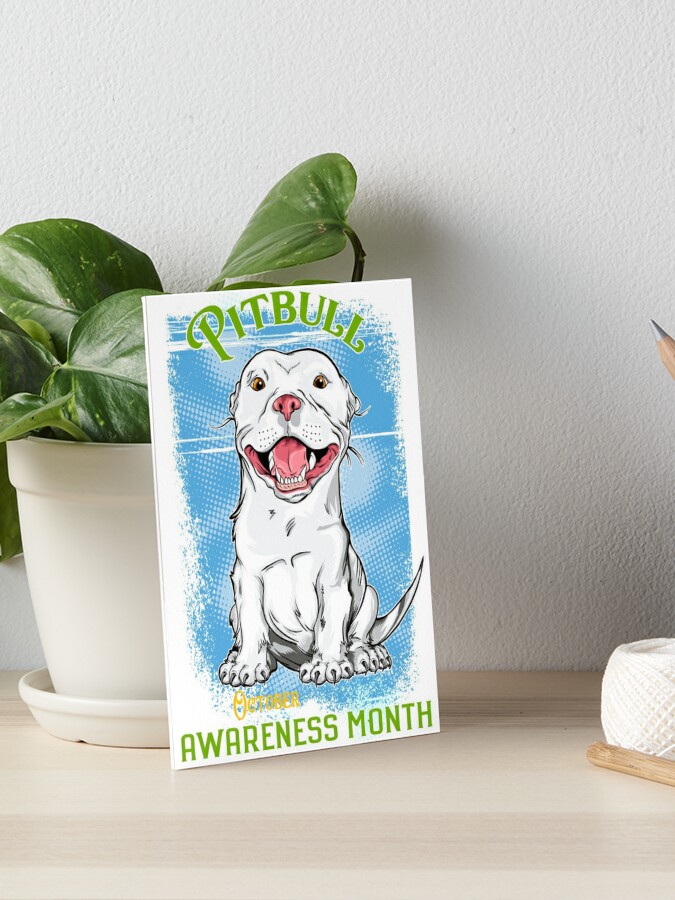 National Pitbull Awareness Month  36 T-shirt Designs for Pablo's Paw Prints