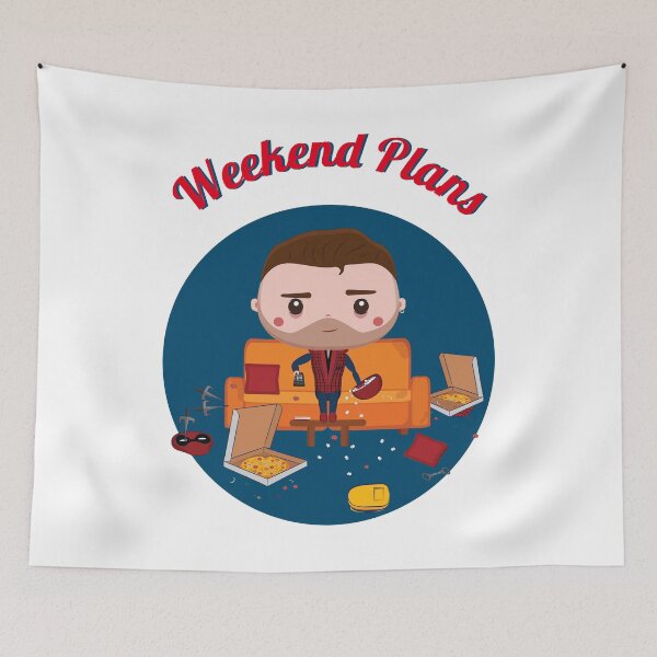 Item preview, Weekend Plans! designed and sold by PersasArtCorner.