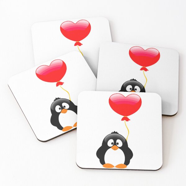 Artikelvorschau, Pinguin mit Luftballons 2 entworfen und verkauft von Nikmay Design.