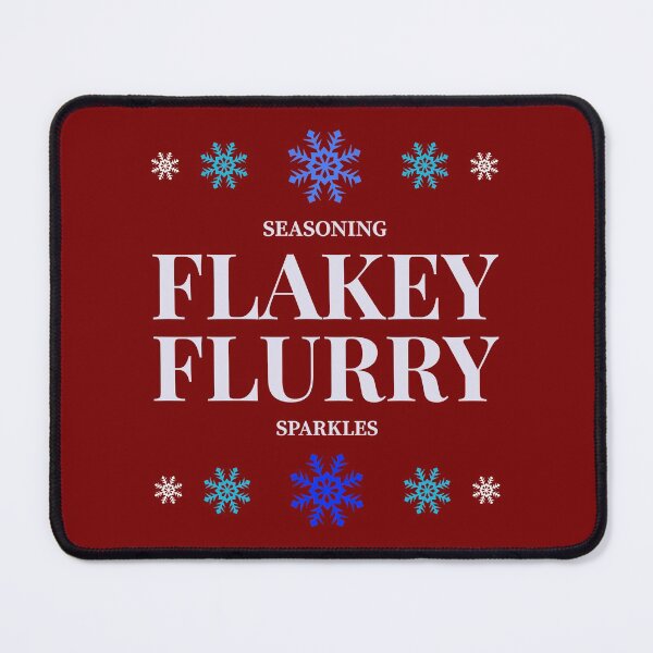 Item preview, Flakey Flurry Red designed and sold by AndPeace702.