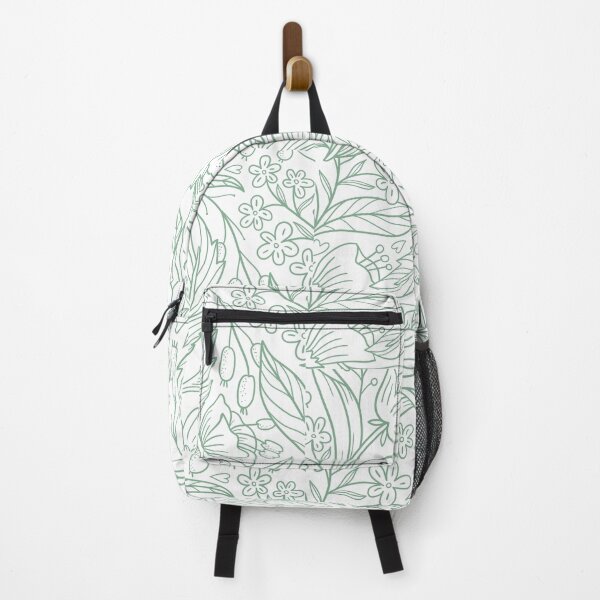 Item preview, Green Flower Pattern, Mural Alja Horvat Art Work designed and sold by sucinatsangg.