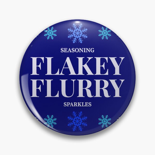 Artikelvorschau, Flakey Flurry Blau entworfen und verkauft von AndPeace702.