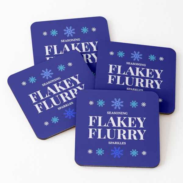 Item preview, Flakey Flurry Blue designed and sold by AndPeace702.
