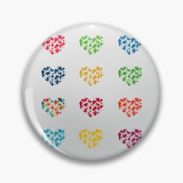 Item preview, 12 Hearts Set - dotted design - Sticket Set - SDG theme  designed and sold by greatnorris.