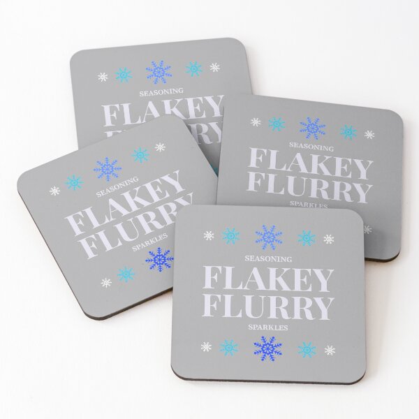 Item preview, Flakey Flurry Gray designed and sold by AndPeace702.