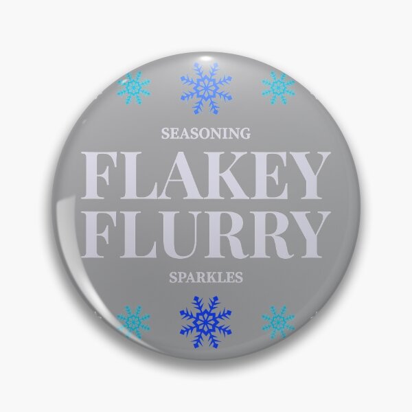 Artikelvorschau, Flakey Flurry Grau entworfen und verkauft von AndPeace702.