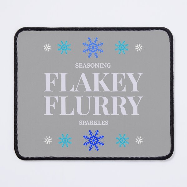 Item preview, Flakey Flurry Gray designed and sold by AndPeace702.