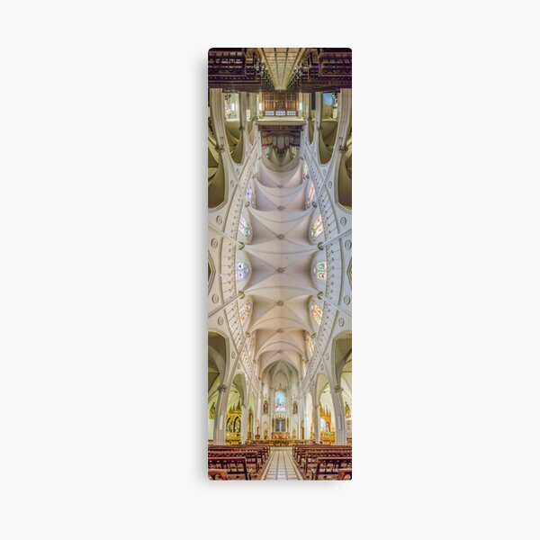Vertical Churches - Jesus De Praga, Santiago, Chile Canvas Print