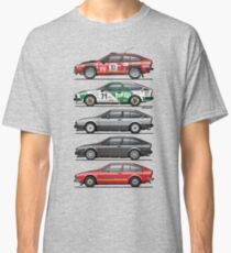 Stack of Alfa Romeo Alfetta GT and GTV6 Classic T-Shirt