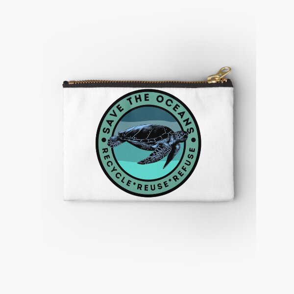 Item preview, Save the Oceans, Recycle Reuse Refuse designed and sold by Renatas Traideris.