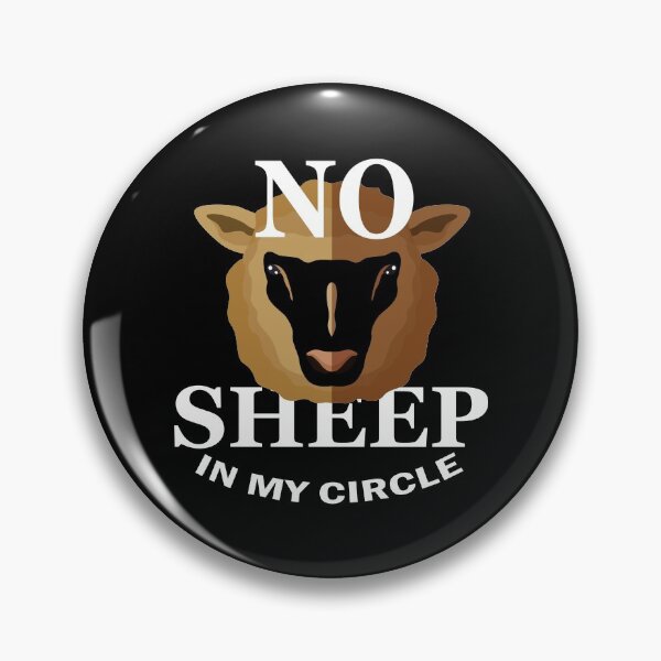Item preview, no sheep in my circle  designed and sold by vidyaroul.