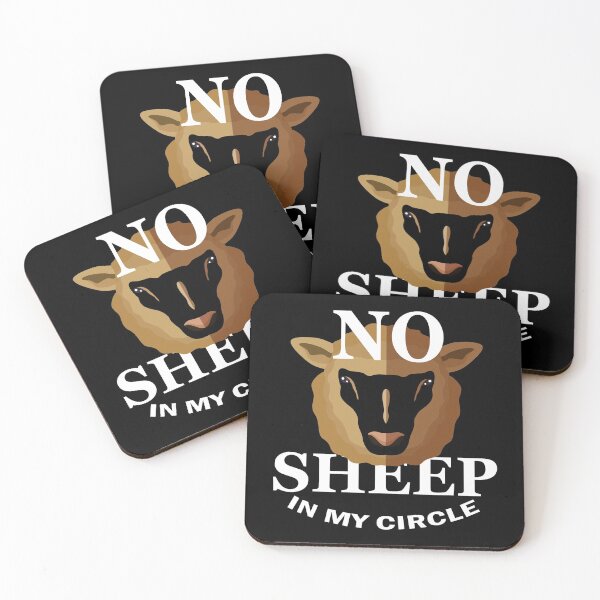 Item preview, no sheep in my circle  designed and sold by vidyaroul.
