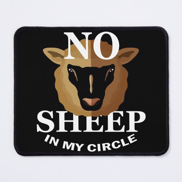 Item preview, no sheep in my circle designed and sold by vidyaroul.