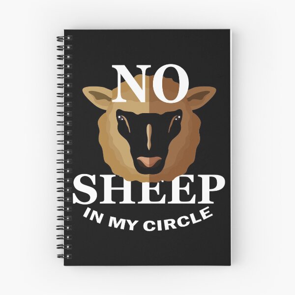 Item preview, no sheep in my circle  designed and sold by vidyaroul.