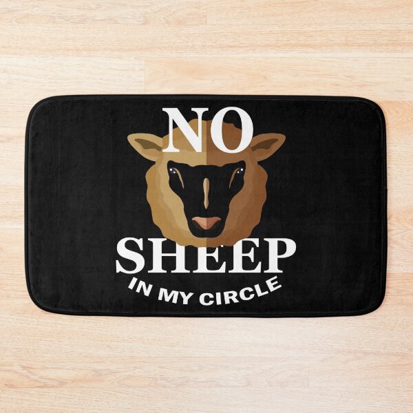 Item preview, no sheep in my circle  designed and sold by vidyaroul.