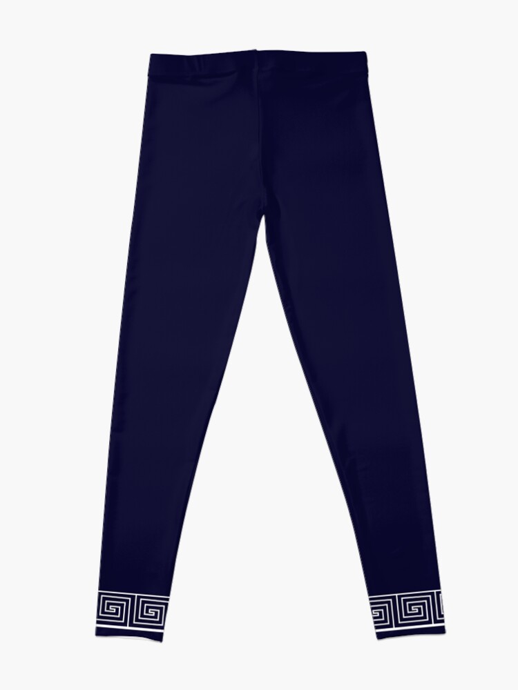 Alternate view of Ozymandias Blue Square Leggings