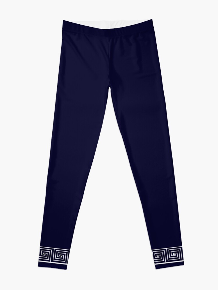 Alternate view of Ozymandias Blue Square Leggings