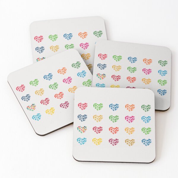 Item preview, 18 Hearts Set - dotted design - Sticker Set - SDG theme  designed and sold by greatnorris.
