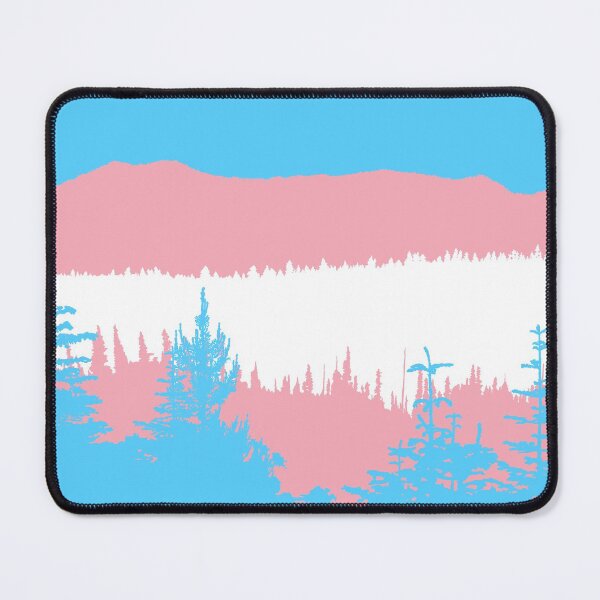 Item preview, Saddle Mountain Oregon Trans Pride Flag designed and sold by krewsonk.