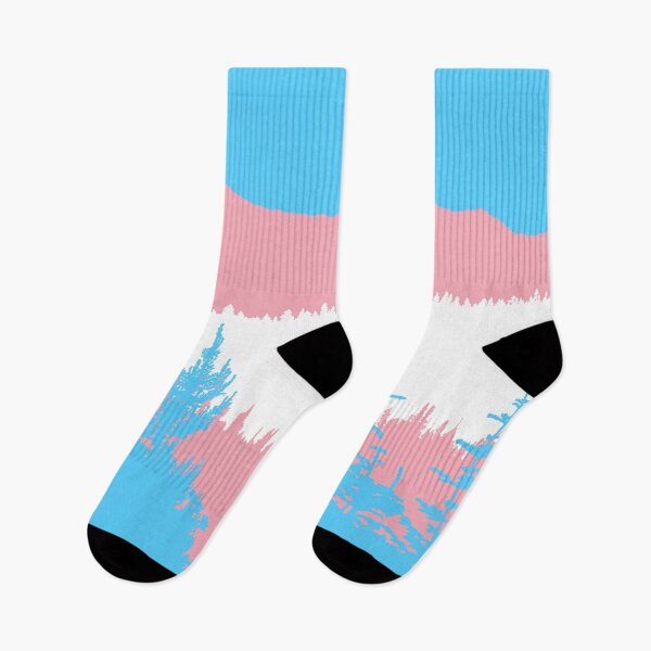 Item preview, Saddle Mountain Oregon Trans Pride Flag designed and sold by krewsonk.