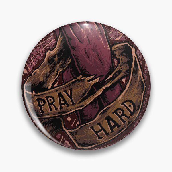 Item preview, pray hard designed and sold by wineDsign.